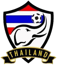 Flag of Football Association of Thailand under Patronage of His Majesty the King